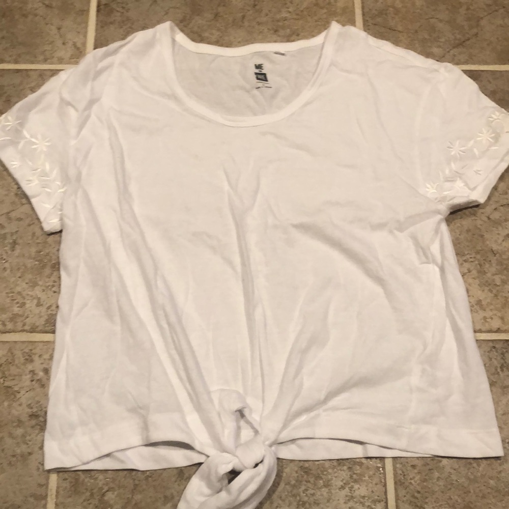 White tie top